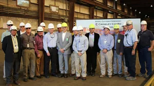 VT Halter Begins Building LNG-powered ConRo Ships for Crowley
