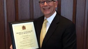John Hatley has been elected as a Fellow of the Royal Institution of Naval Architects (Photo: RINA)