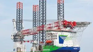 Heavy-lift Ship 'Innovation': Photo credit Liebherr