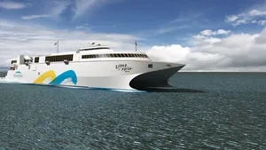 Hi-speed Ferry 'Francisco': Photo credit Incat Tasmania