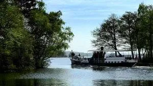 Hjejlen sailing on the Silkeborg Lakes. Photo courtesy MAN Diesel Turbo