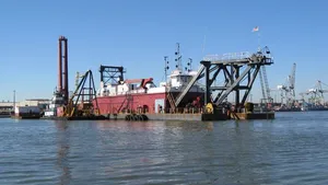 Houston Ship Channel Dredging: Photo courtesy of AAPA
