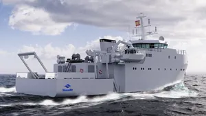 Illustration of coastal hydrographic vessel (Credit: Navantia)