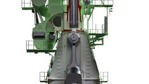 Illustration of the G80ME-C9 engine (Photo: MAN Diesel & Turbo)