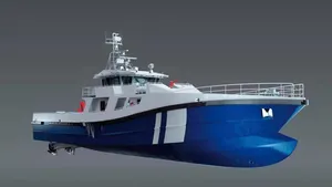Battery Hybrid Patrol Boat under Development