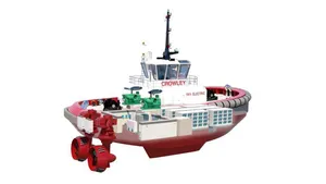 Corvus to Supply Battery for Crowley's All-electric Tug