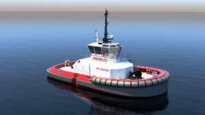 Crowley Designs US' First Fully Electric Autonomous Tug