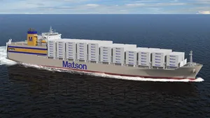 NASSCO Begins Building Matson’s LNG-ready ConRos