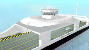Full-electric Autonomous Ferry Concept Launched