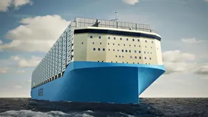 Maersk Unveils Design for Methanol-fueled Containership