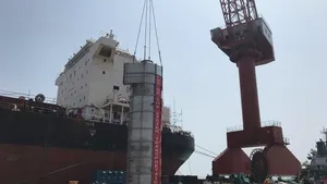The installation represents one of the first scrubber retrofits to be carried out in a Chinese yard, a reflection of the industry-wide acceleration in the global scrubber market. (Photo: CTG)