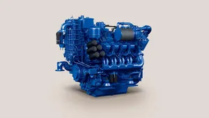 The MTU 8V 4000 M54 Ironmen commercial marine engine.