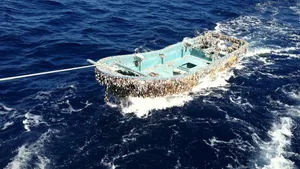 Japanese Skiff: Photo credit NOAA 