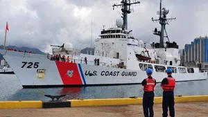 Jarvis Returns From Last Patrol: Photo credit USCG