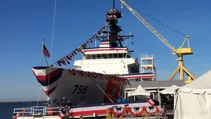 USCGC Kimball Christened; GE Marine Gas Turbines Provide Power