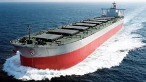 A 'K'-Line Bulk Carrier: Photo credit 'K'-Line