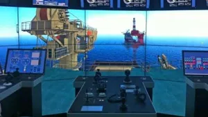 Kongsberg Offshore Simulator: Photo courtesy of Kongsberg