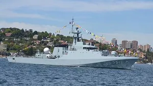 OPV No.1 / HTMS Krabi, a similar vessel to the newly order OPV No 2 (Photo:  Saberwyn, used under creative commons license)