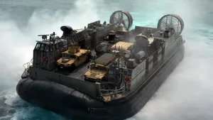 Landing Craft Air Cushion (LCAC) 8: Photo credit USN