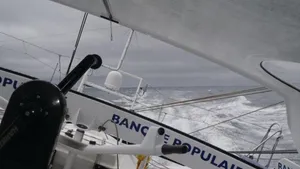 The Race Leader: Photo credit Vendee Globe