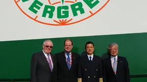 'Ever Leading' UK Welcoming: Photo credit Evergreen Line