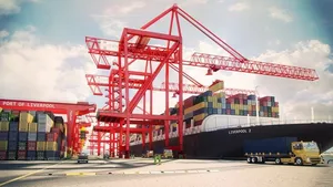 Liverpool 2 Port Expansion: Photo credit Peel Ports
