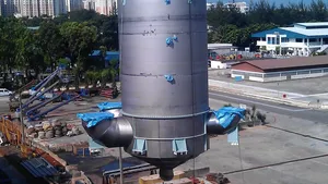 Loading a scrubber unit: Image Wärtsilä  