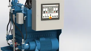 MacGregor's new “soft start” method reduces starting current peaks to half that of Direct On Line start-up, minimising stresses on mechanical and hydraulic components