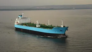 Maersk Tanker Fuels US Navy Tanker at Sea