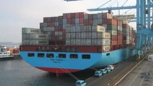 'Anna Maersk' in Port: Photo credit Maersk Line