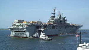DoD Officials Tour Warship's Hybrid-electric Propulsion Plant