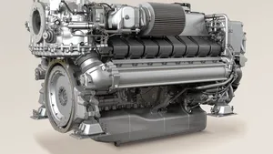 Marine Engine MTU 2000: Photo credit MTU