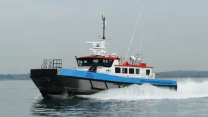 Maritime Craft Services MCS Zephyr is the first vessel in the world to be built under survey to DNV 1A1 HSLC R2 Wind Farm Service 1 Class