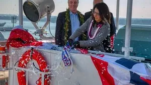 Matson Christens 'Kaimana Hila'