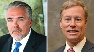 Michael Wilson (left) and Jim Watson