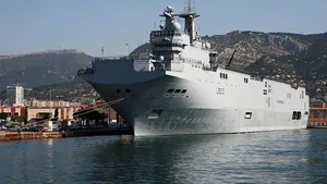 Mistral-class Ship: Photo credit Wikimedia CCL