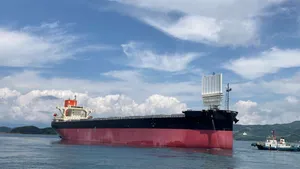 Mitsui OSK Line’s installation of wind propulsion technology on a 99,000DWT bulker tips the balance of wind-powered cargo capacity over one million DWT (Photo: MOL)