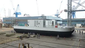 Heavy Lift Hovercraft Ready for Charter