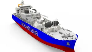 Total, MOL Charter LNG Bunker Vessel