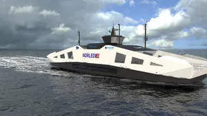 Norwegian ferry operator Norled is developing hydrogen-powered ferries (Image: LMG Marin)