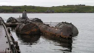 November-class Russian Submarine: Photo credit The Bellona Foundation CCL 