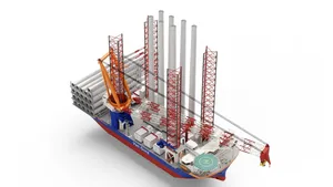 Chinese Yard Orders ABB Propulsion System for Giant Offshore Wind Installation Vessel