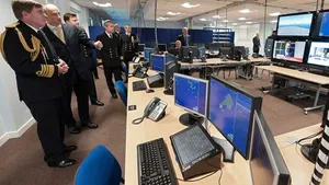 Opening of Aircraft Carrier Training Facility: Photo credit MOD
