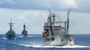 Operation Kakadu Warships: Photo credit RAN
