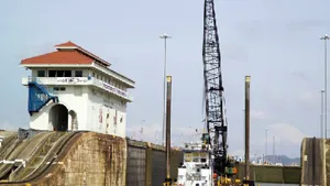 Panama Canal Lock: Photo credit ACP