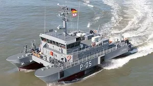 Patrol Boat 'Skrunda': Photo credit Abeking & Rasmussen