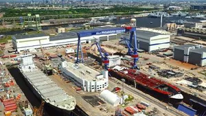 Aker Philadelphia Shipyard: Photo courtesy of APSI