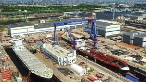 Aker Philadelphia Shipyard: Photo courtesy of APSI