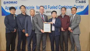 ABS Issues AIP for Ammonia-fueled Containership
