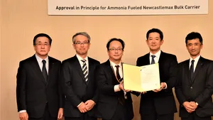 ClassNK Grants AIP for Ammonia-fueled 200,000 DWT Bulk Carrier